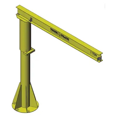 Picture of Global Industrial WCB2193867 A360-1/4-10/12 Floor Mounted Jib Crane